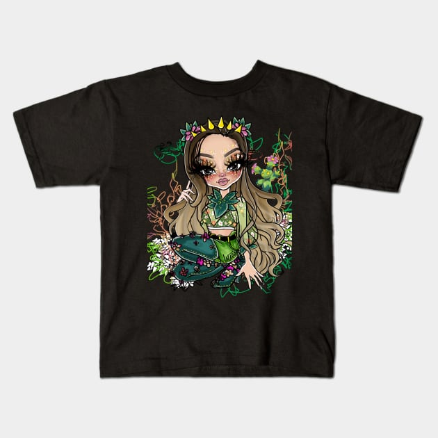 Cactus Kids T-Shirt by natieep